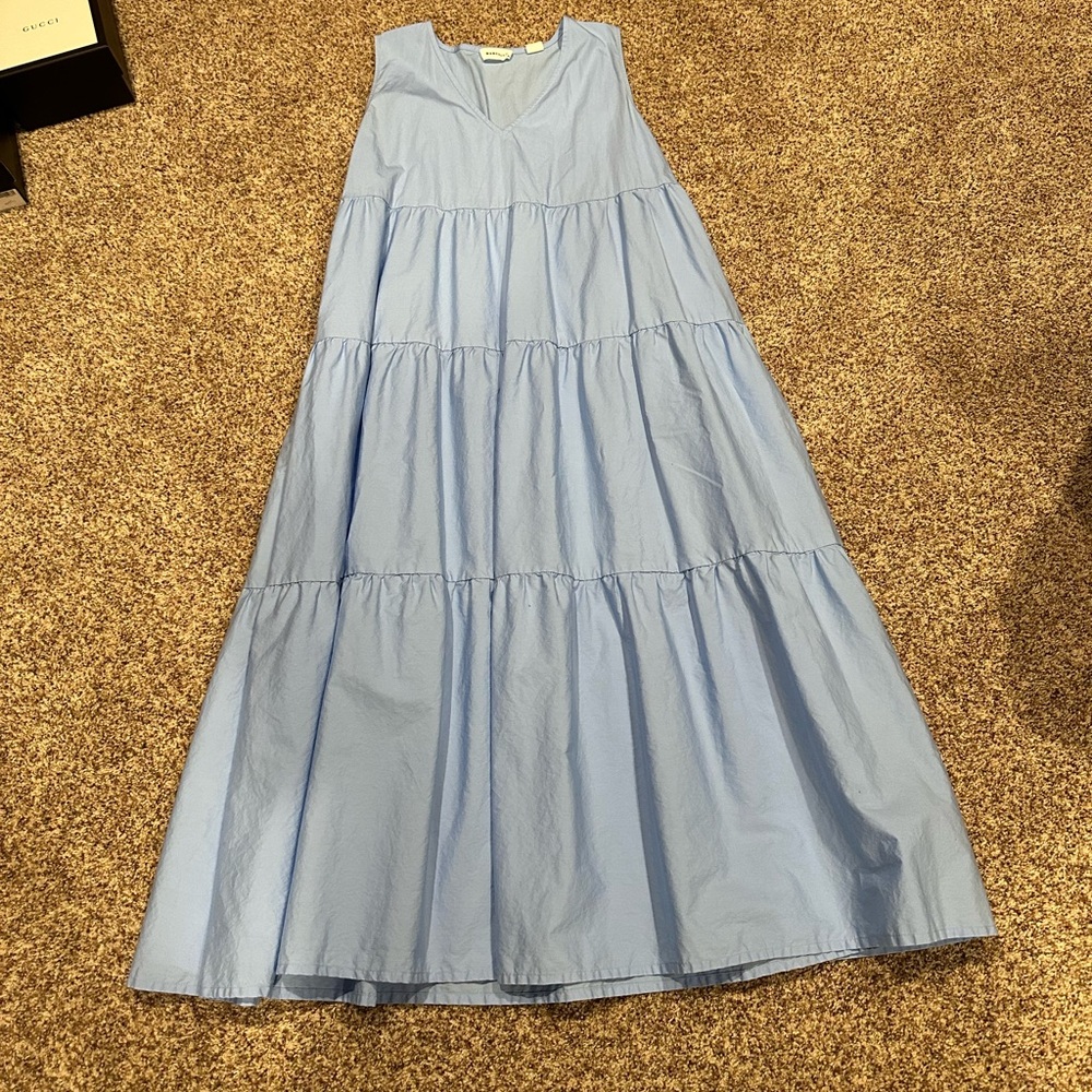 Baby blue dress